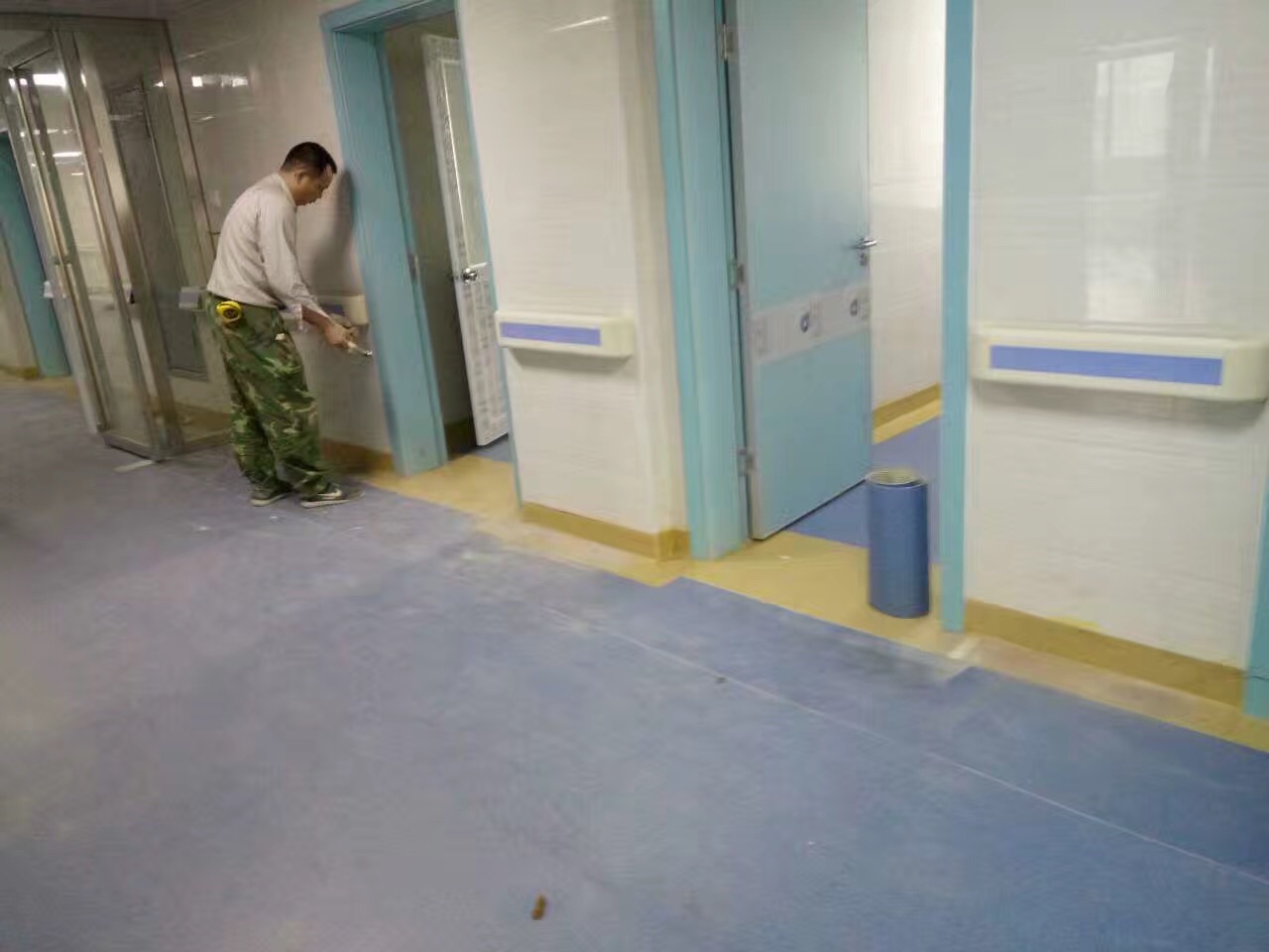 【湖南PVC扶手】道縣中醫院項目的安裝